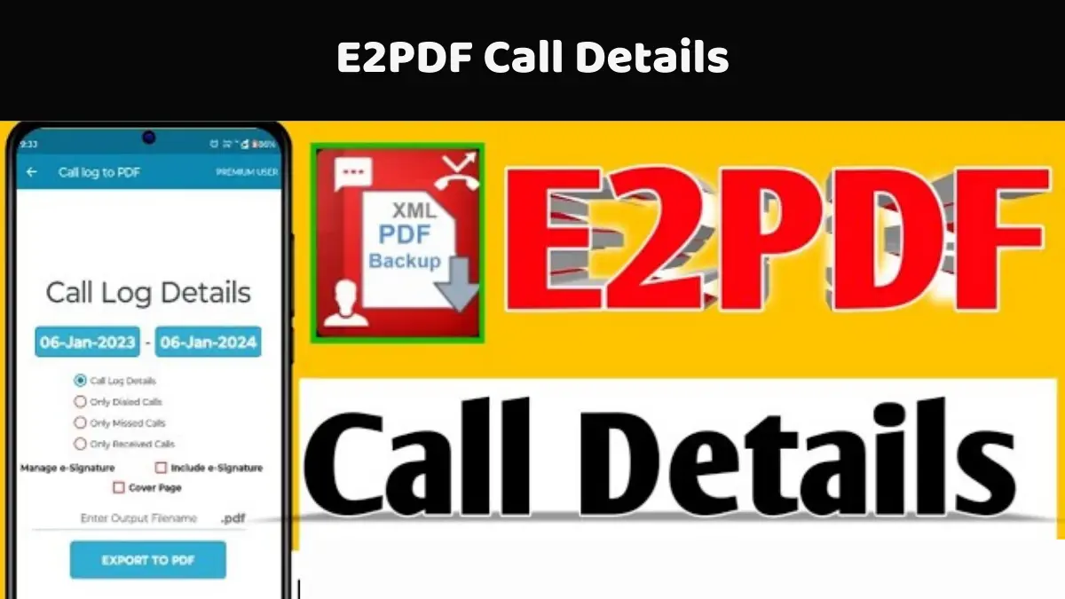 E2PDF Call Details