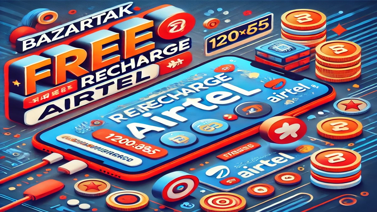 Bazartak Free Recharge Airtel