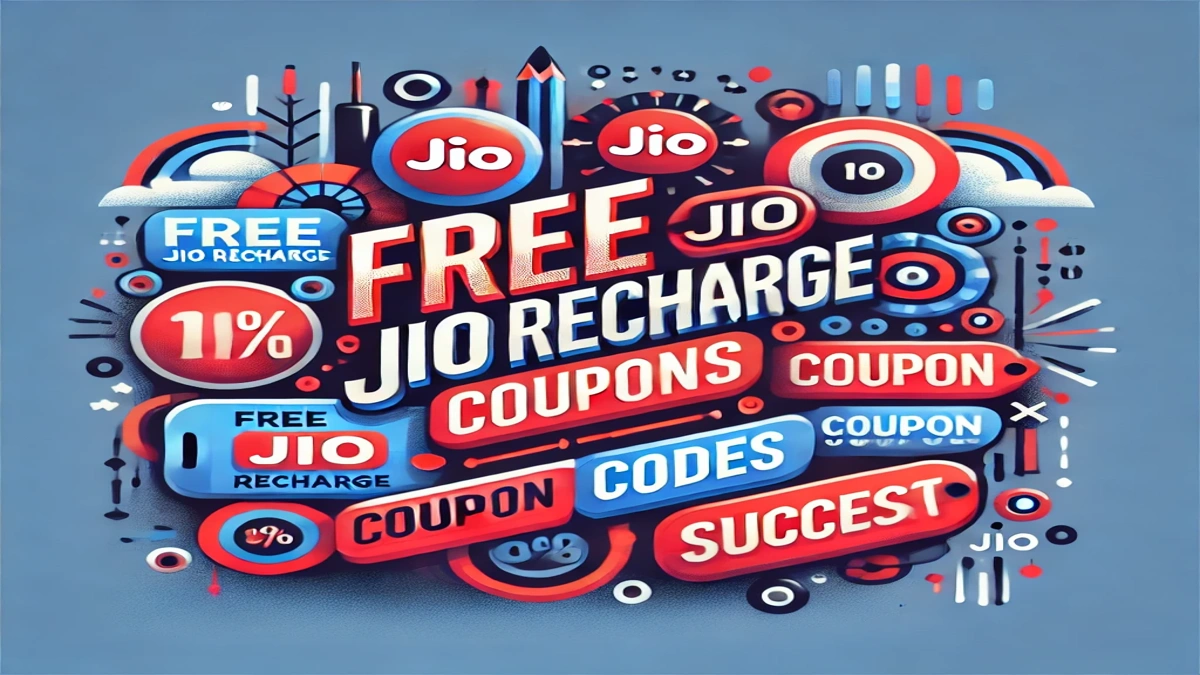 Free JIO Recharge Coupon Codes