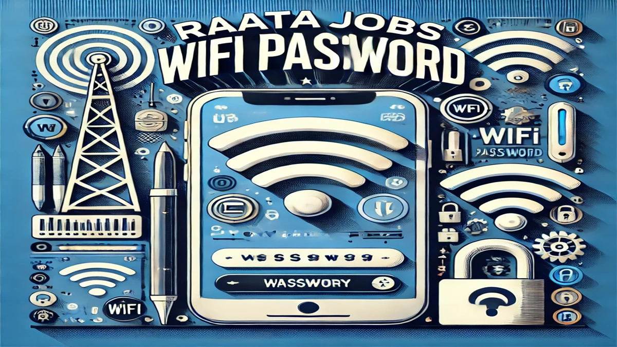 Raatajobs WIFI Password